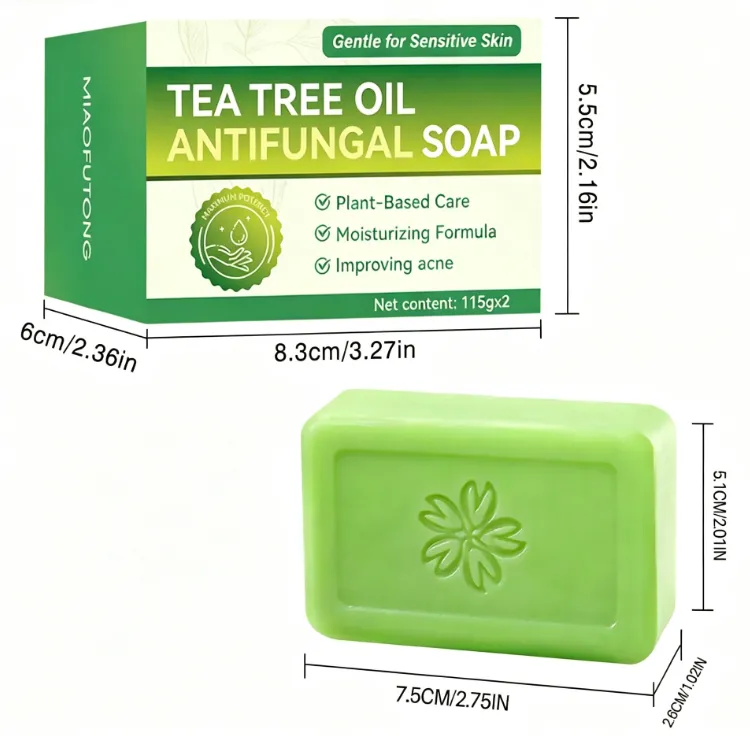 Tea Tree Essential Oil Handmade Cleansing Soap