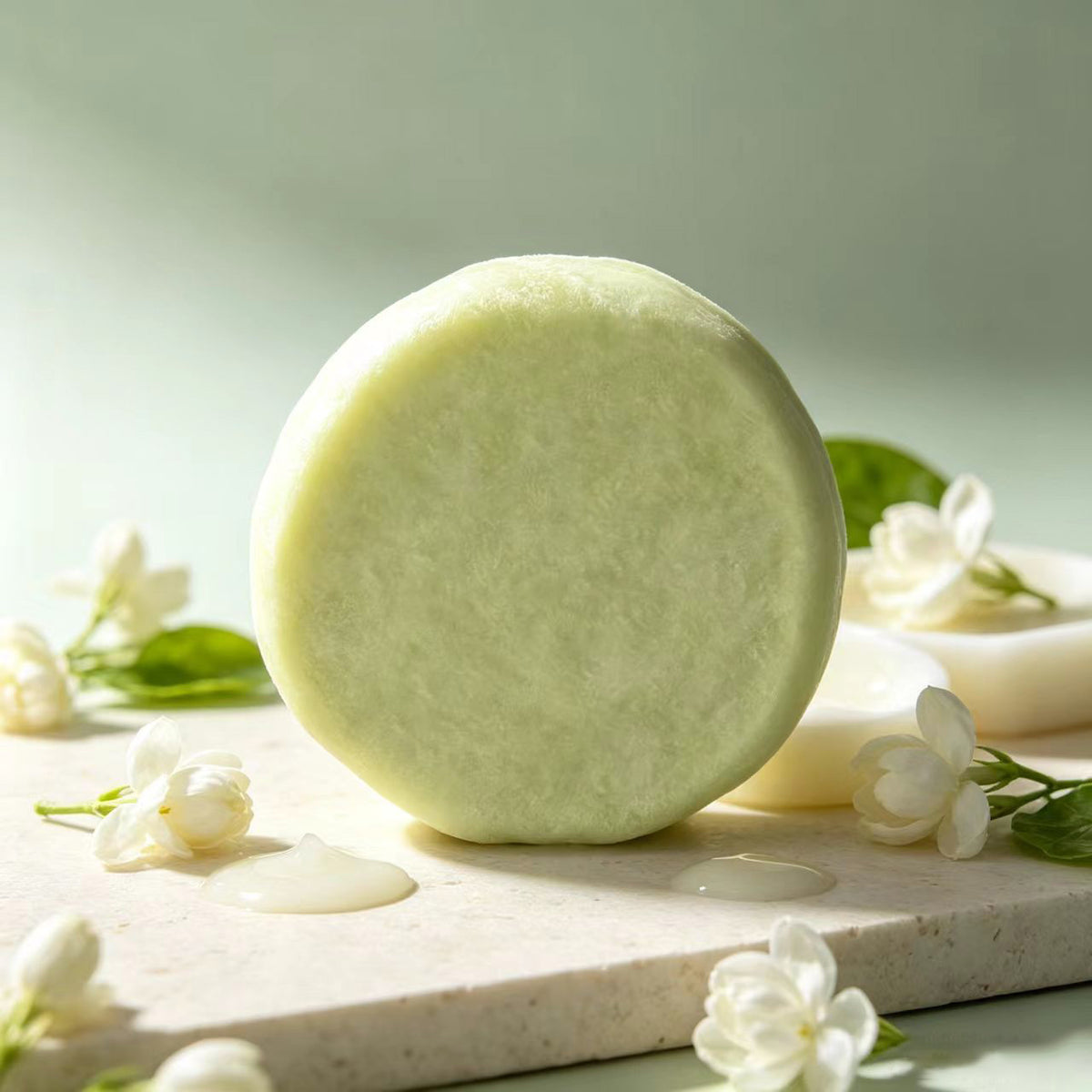 Handmade cold-process herbal soap