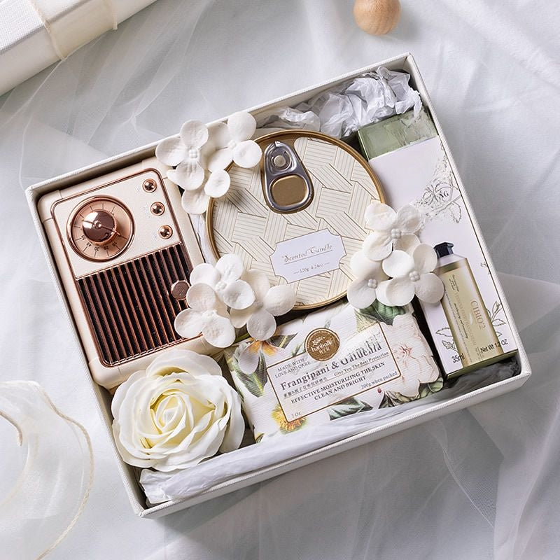 Aromatherapy Gift Box Set with Scented Candles